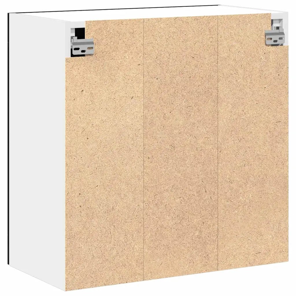 Armoire suspendue moderne rectangle 60 x 31 x 60 cm grand espace de stockage design contemporain en bois d'ingénierie no - 3