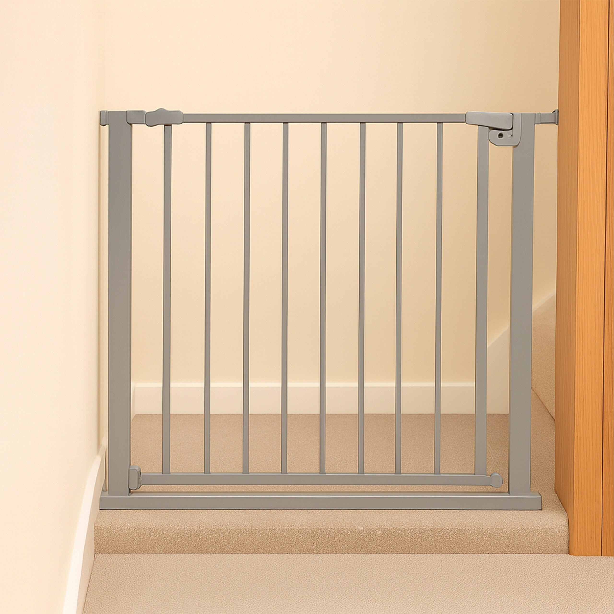 Cancelletto Di Sicurezza Retrattile Per Interni - Recinzione Pieghevole Per Scale E Porte, Barriera Per Cani E Bambini, Facile Da Montare - 6