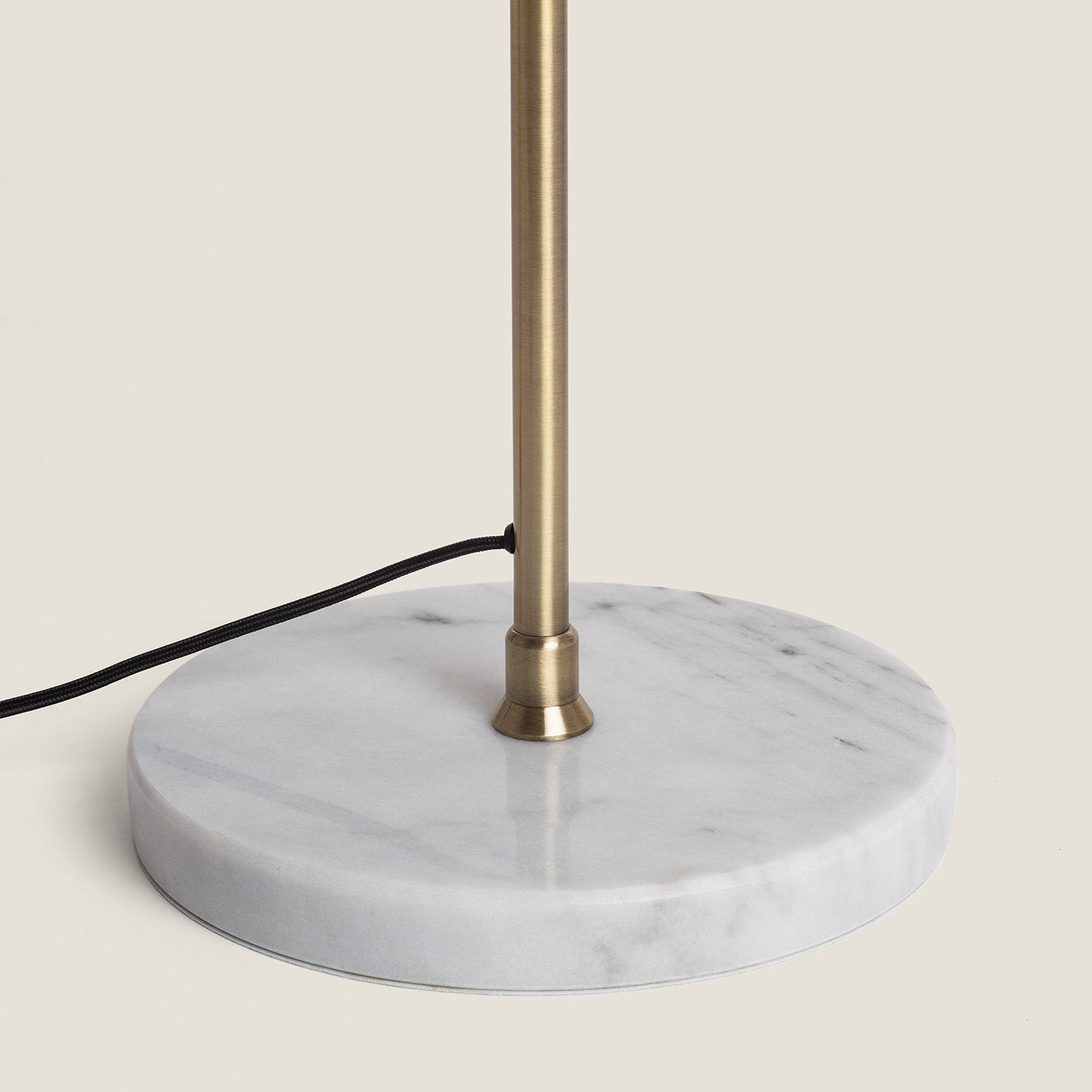 Ledkia Lampada da Terra Serri Bianco Marbre,Métal,Bois - 4