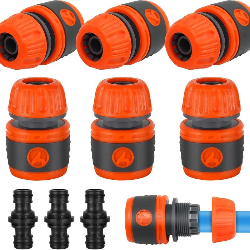 9-częściowy zestaw przyłączeniowy do węża ogrodowego – niezbędne akcesoria do ogrodów przydomowych