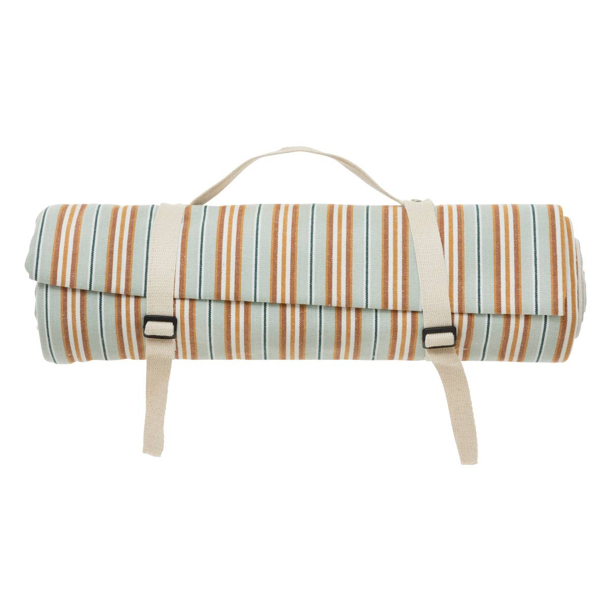 Dessus De Lit Atmosphera Daisy 240x260cm Couleur Beige - Coton Brodé Style Scandi - 5