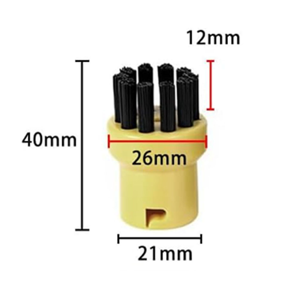 Zestaw 4 szczotek do odkurzacza parowego Karcher SC1, SC2, SC3, SC4, SC5, SC7, CTK10 - 4