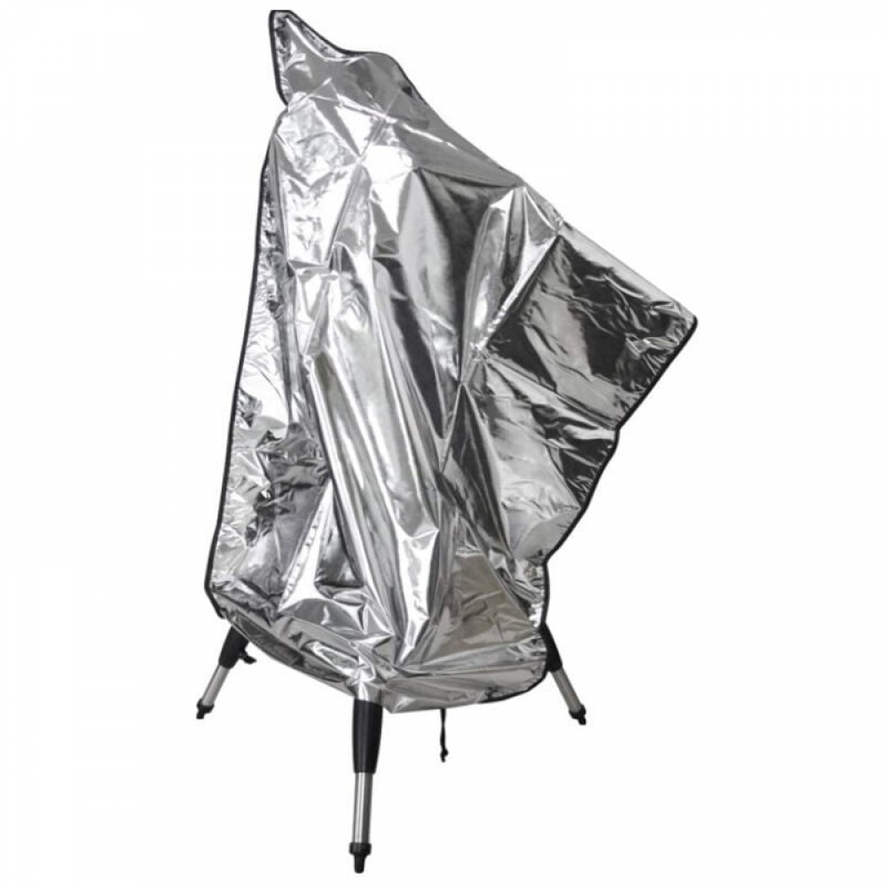 (120*160 cm) Srebrny pokrowiec na teleskop, wodoodporny pokrowiec ochronny z tkaniny Oxford 420D na teleskop, ochraniacz mebli ze ściągaczem