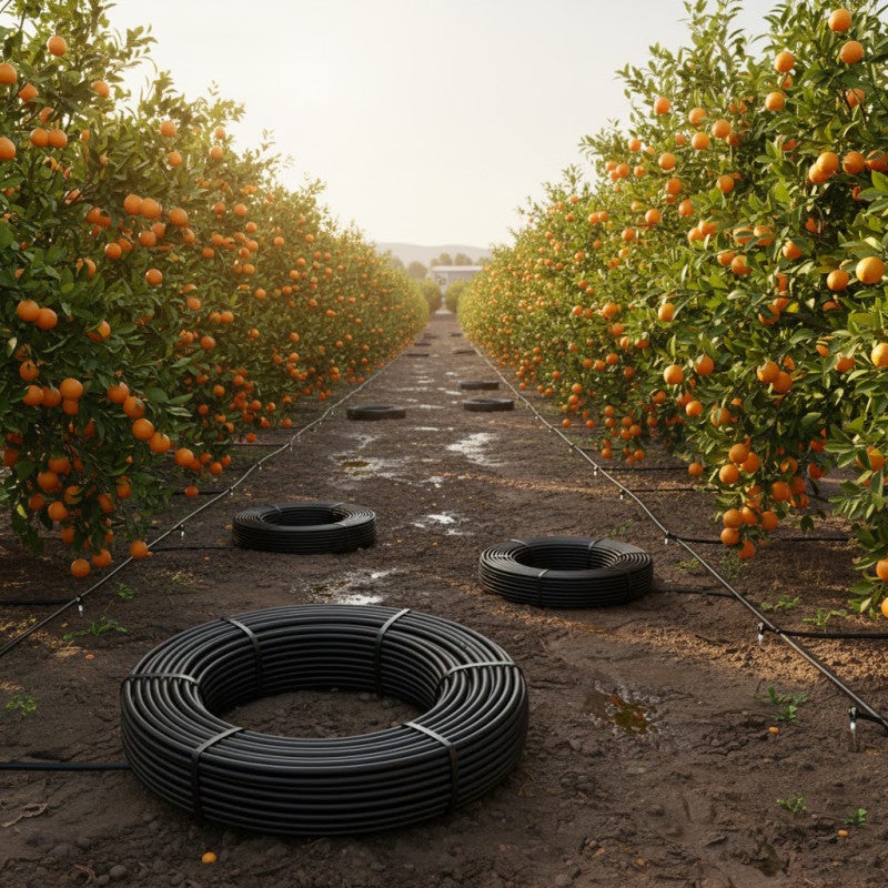 Tuyau d'arrosage goutte à goutte 16mm à 75 cm noir, 400 mètres, Suinga - 3