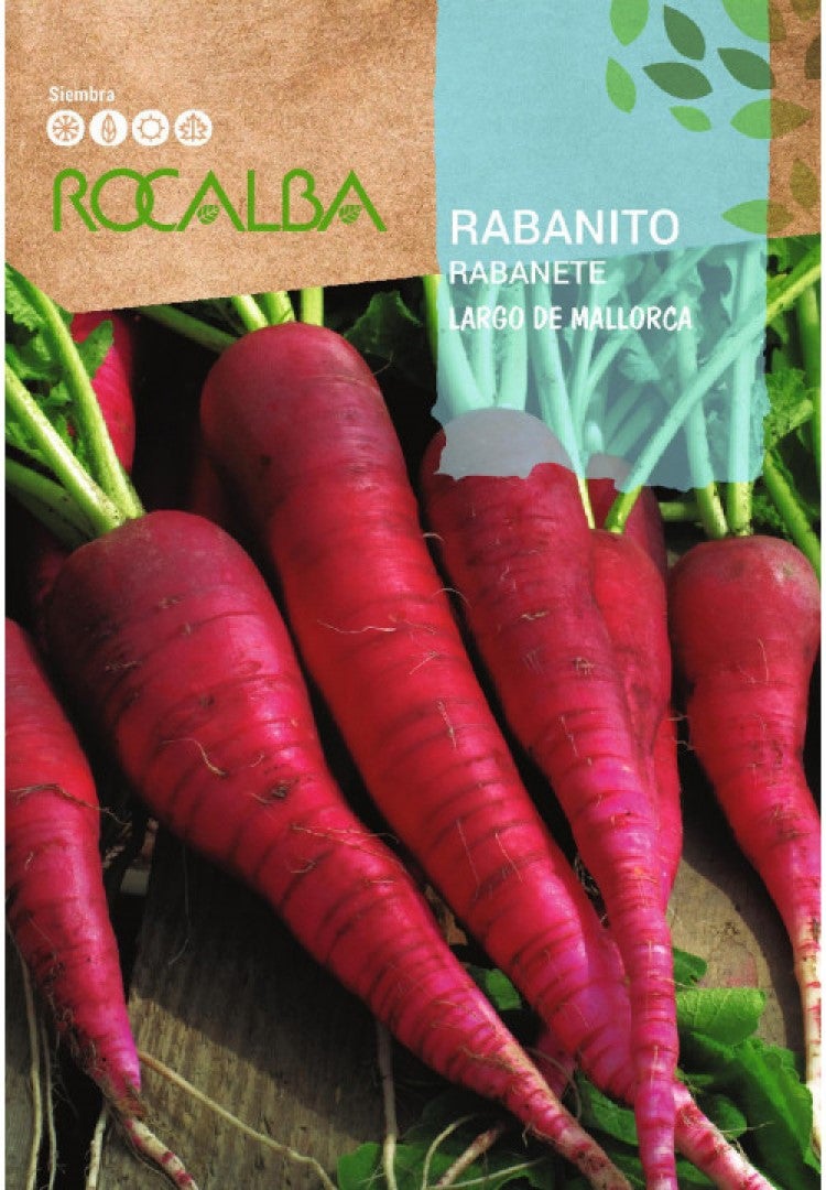 ROCALBA RABANITO LARGO DE MALLORCA 10g, Pack 5 sobres | Leroy Merlin