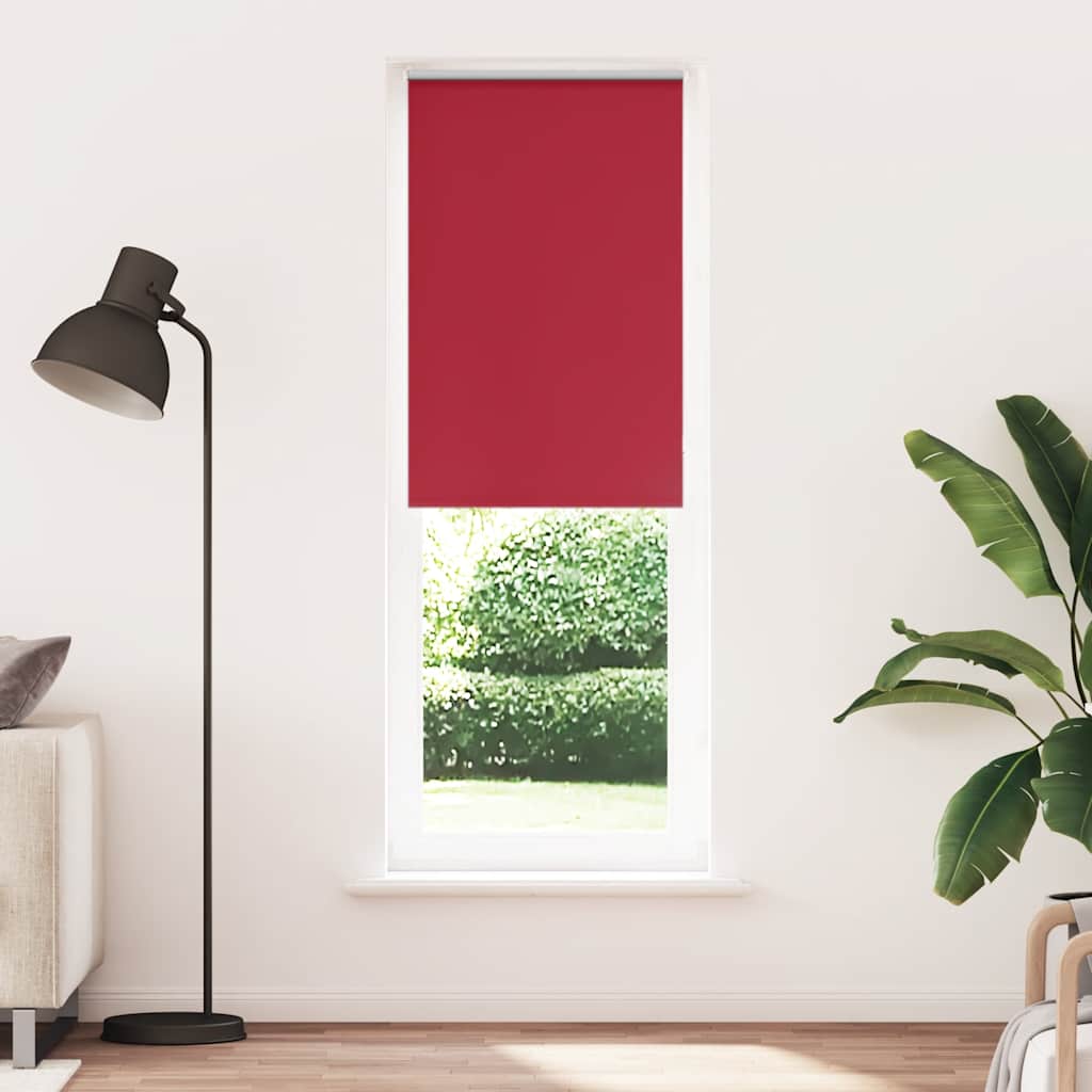 Roleta zaciemniająca Red 80x230 cm Szerokość tkaniny 75,7 cm vidaXL