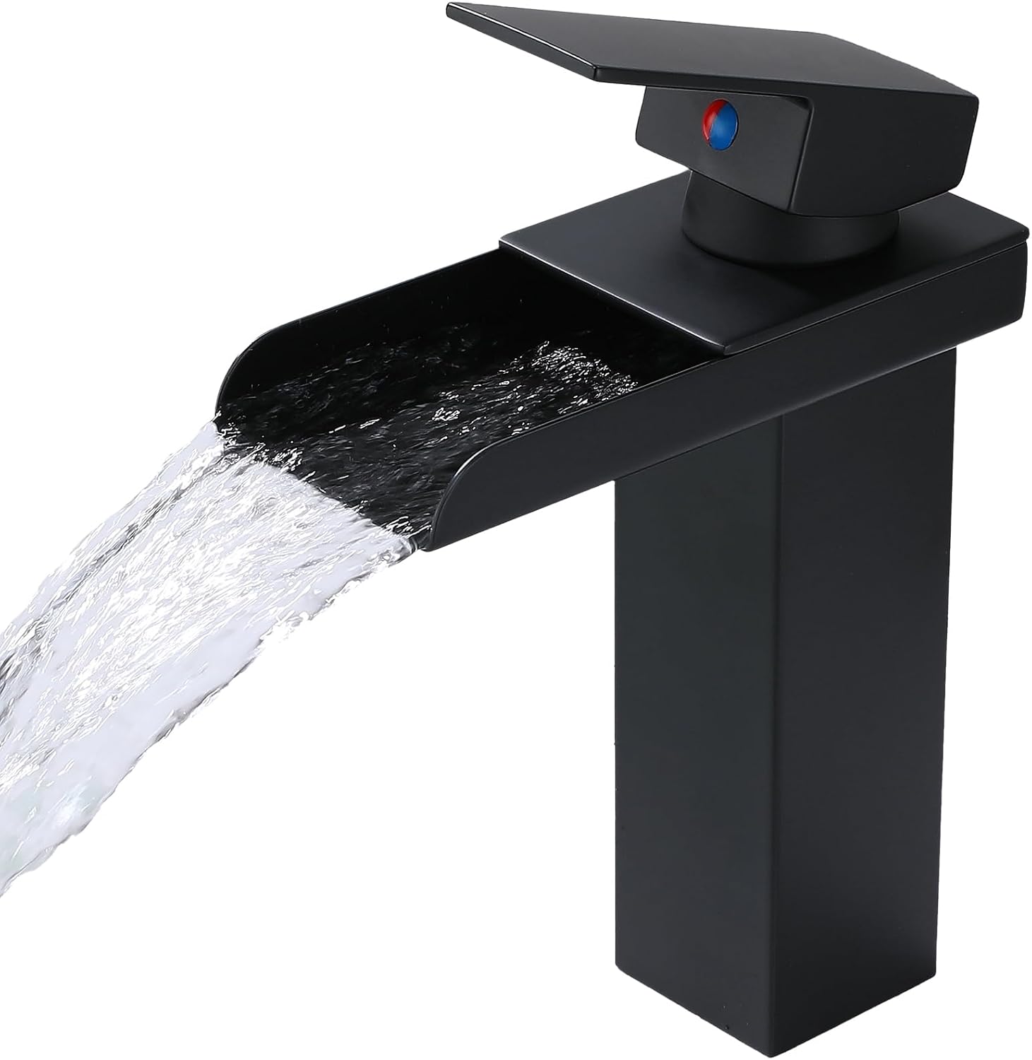 LZQ Robinet salle de bain cascade Mitigeur lavabo Mitigeur monocommande