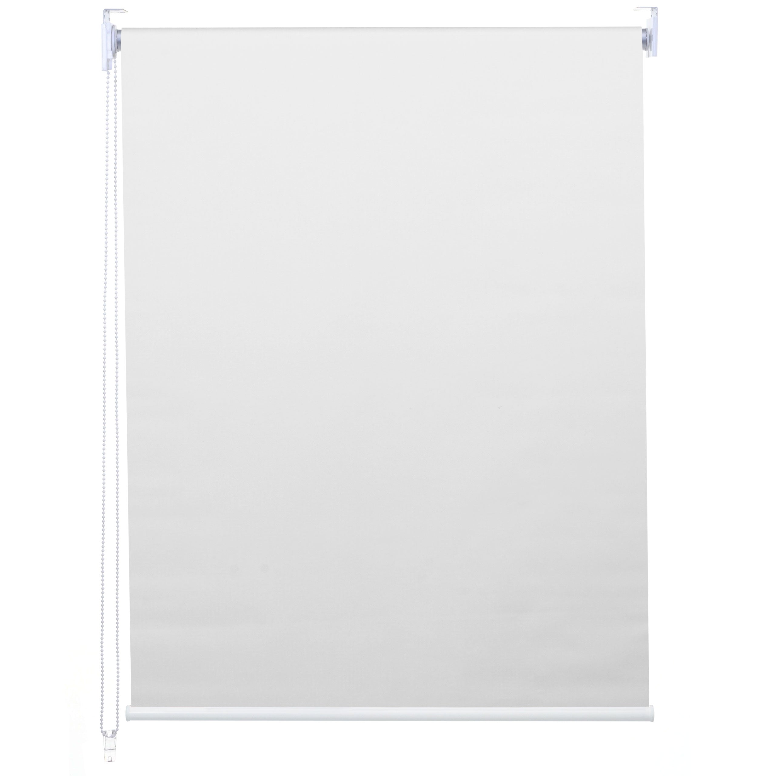Estor enrollable opaco para ventana protección solar estor lateral 60x160cm blanco opaco 04_0004540