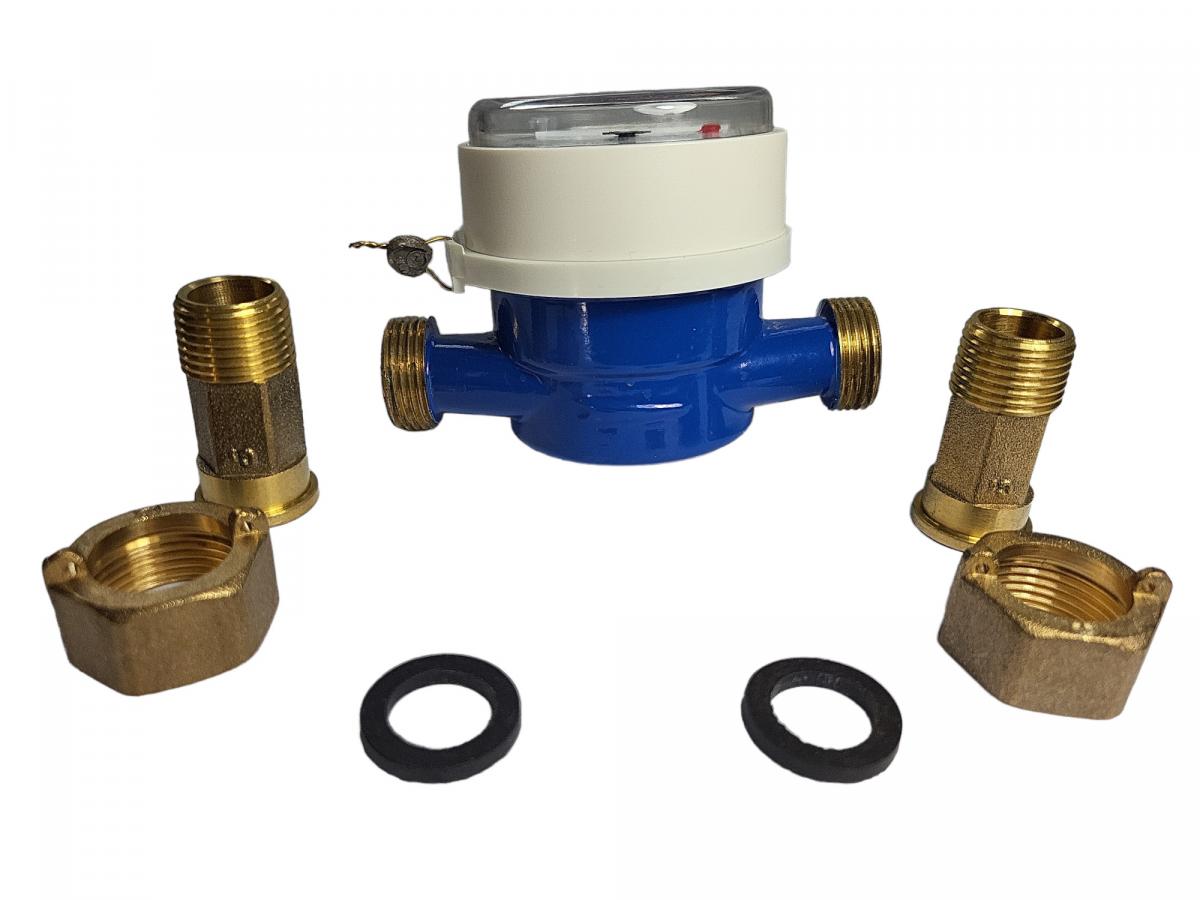 Compteur d'eau froide à jet unique MM 3/4 (20/27) - 3