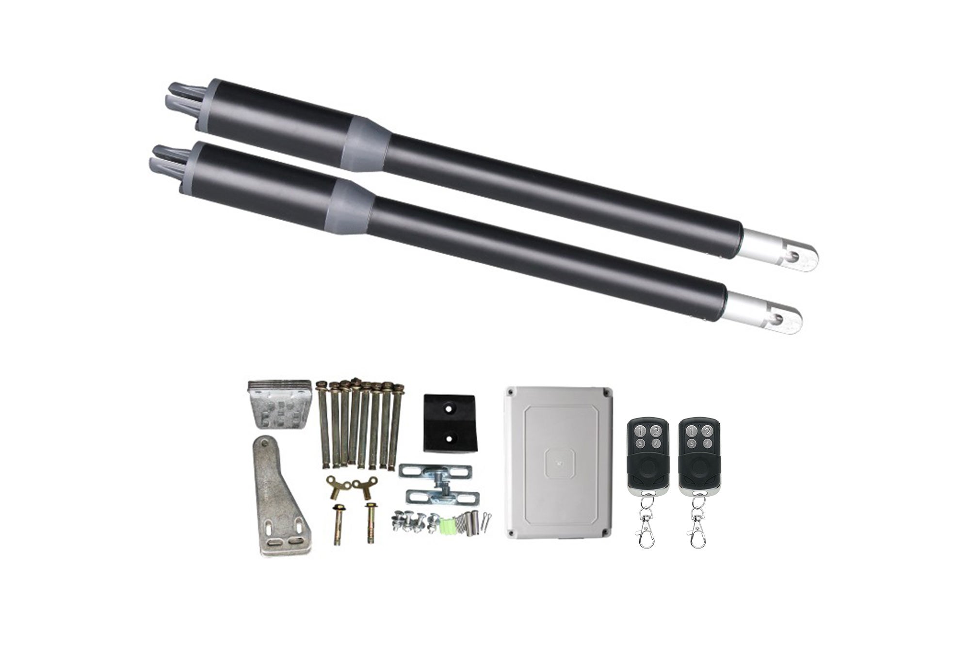 Portail battant motorisé 4m EIGER H.180cm + Motorisation RANGER B150 - 4