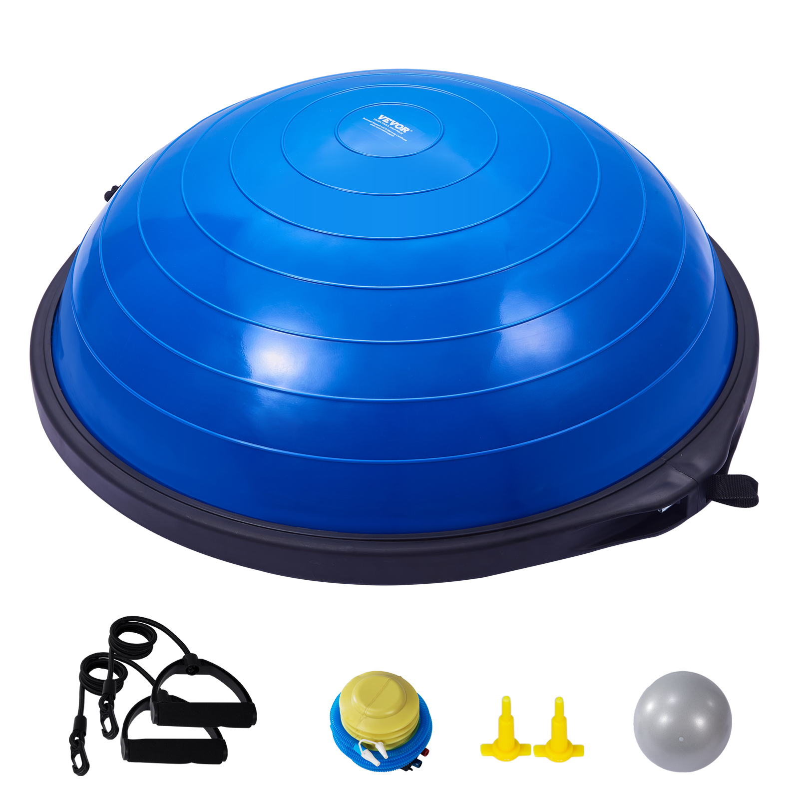 Palloncini per Esercizi SucceBuy, Palla di Equilibrio, 58 cm, Capacità di 300 kg, Grigio