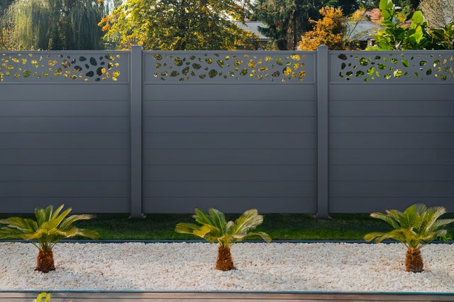 Lot de 2 kits de clôture aluminium SUNNY H.170 cm - kits complet 3.8m