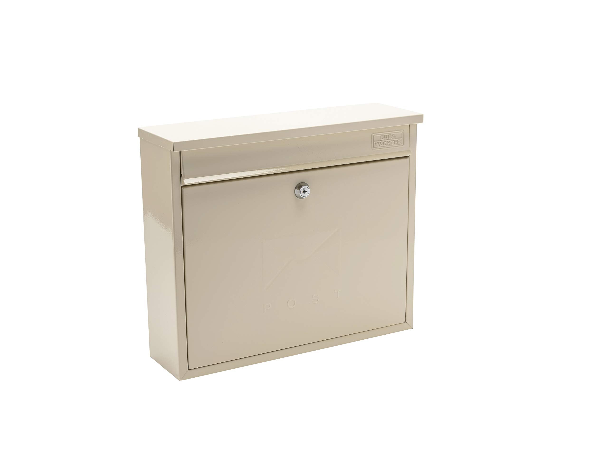 BURG-WÄCHTER Cassetta Postale Nera, Acciaio Zincato E Inox, Cassetta