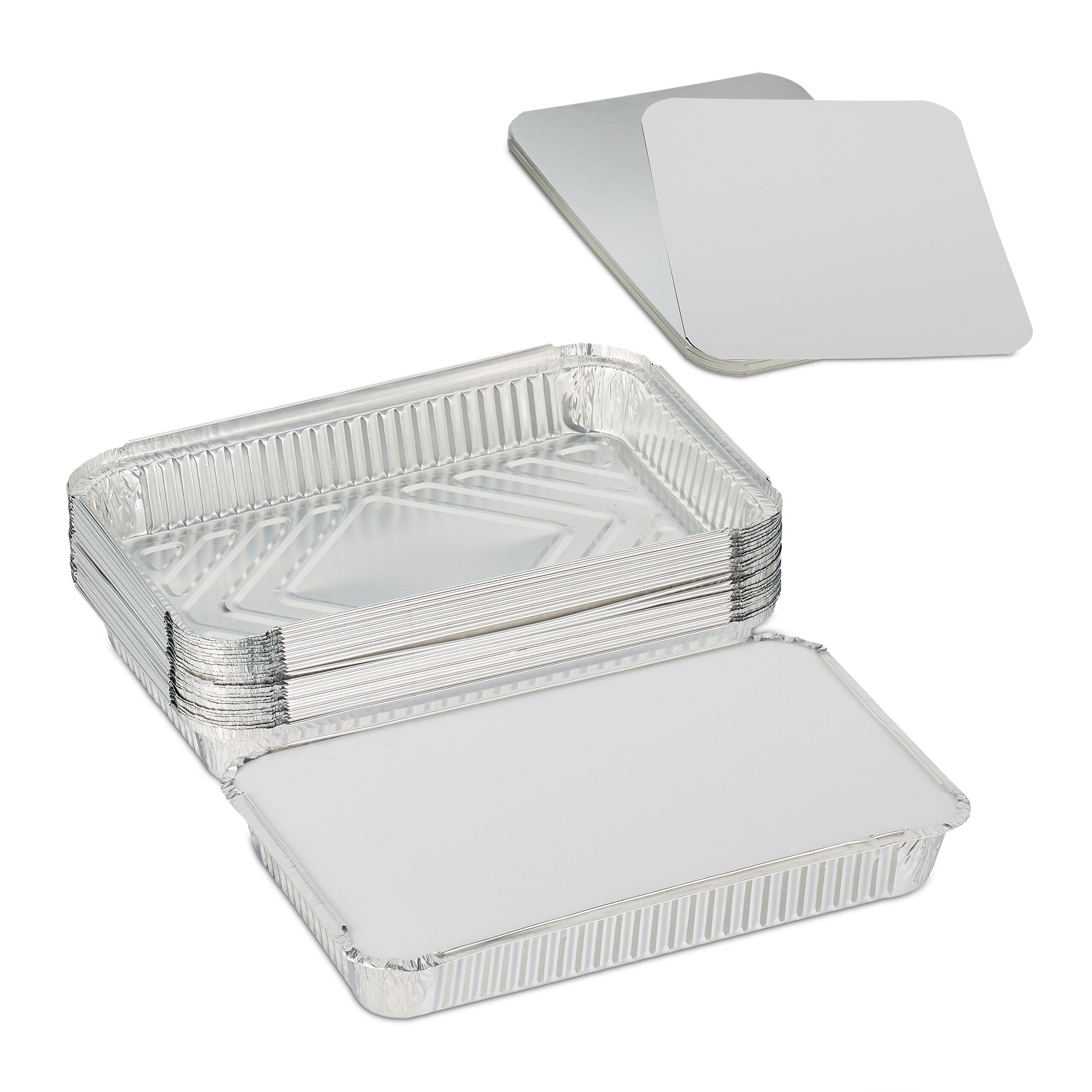Relaxdays Plat à four, avec couvercle, en verre, 4,5 litres, pour faire des lasagnes ou du tiramisu, transparent - Maison
