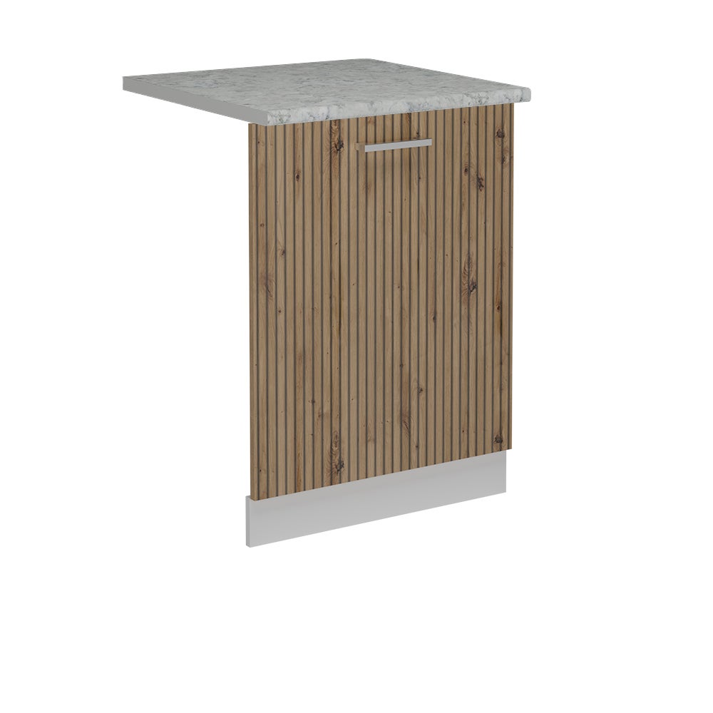Vicco Panel przedni zmywarki R-Line, Dąb rzemieślniczy, 60 cm , BP Marmur