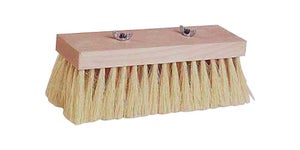 Homéa Tête De Balai Bois Fibres Naturelles Coco Douille Métal 60 Cm - Balai Traditionnel Robuste