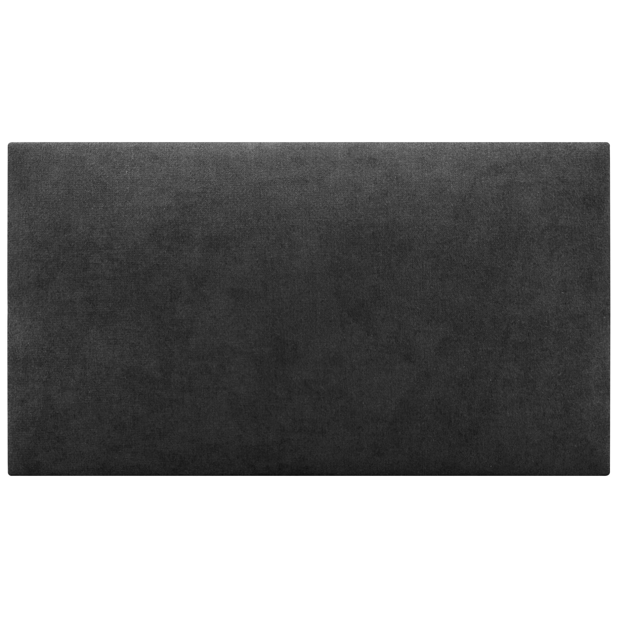 DHOME Cabecero de Tela AQUALINE Liso cabeceros Cabezal tapizado Cama Lujo (Tela Negro, 90cm (Camas 70/80/90)) - 3