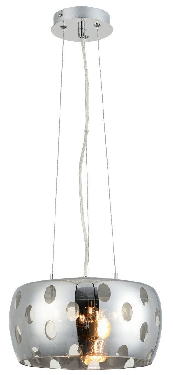 Lampa wisząca Kilia chromowana 4xG9x33W wym: 120 x 30 x 30 cm szkło Reality