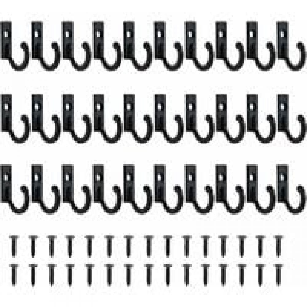 Juego de 30 pequenos ganchos vintage para colgar en la pared para llaveros ganchos para colgar joyas ganchos para llaves para ropa perchero con tor Leroy Merlin