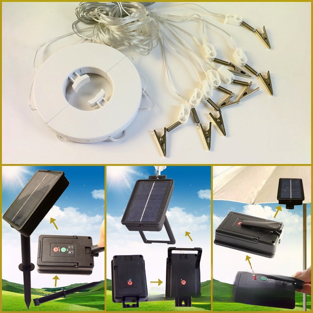 Accessori Per Il Trampolino, Luci Solari A Corda, Luci A Corda Solari - Foto 5