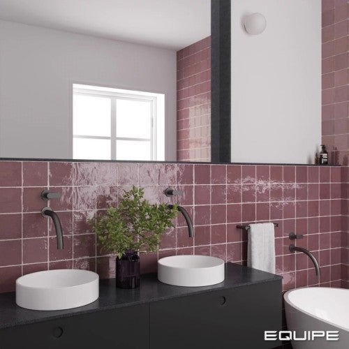 Carrelage Effet Zellige Bordeaux LA RIVIERA 13,2x13,2 Juneberry - Les Carreaux de Jean