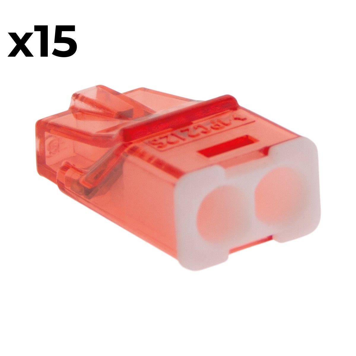 Sachet de 15 bornes 2 entrées mini connex - Blm - 2