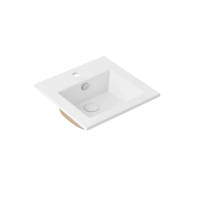 Umywalka wpuszczana Uptrend BODO, biały połysk 1 szt.