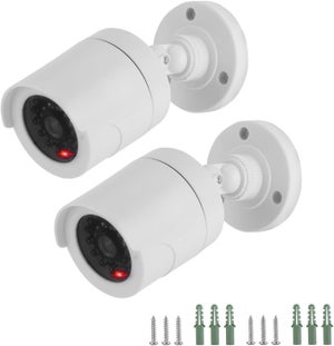 Alarme Factice Avec Lumière Rouge Et Détecteur De Mouvement - IP44 Intérieur/Extérieur