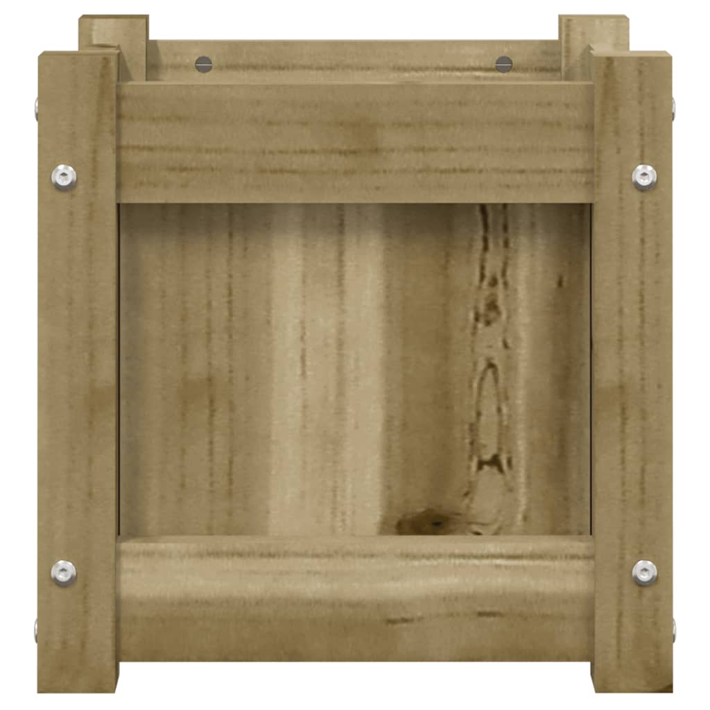 vidaXL Jardinières 2 pcs bois de pin imprégné - 7