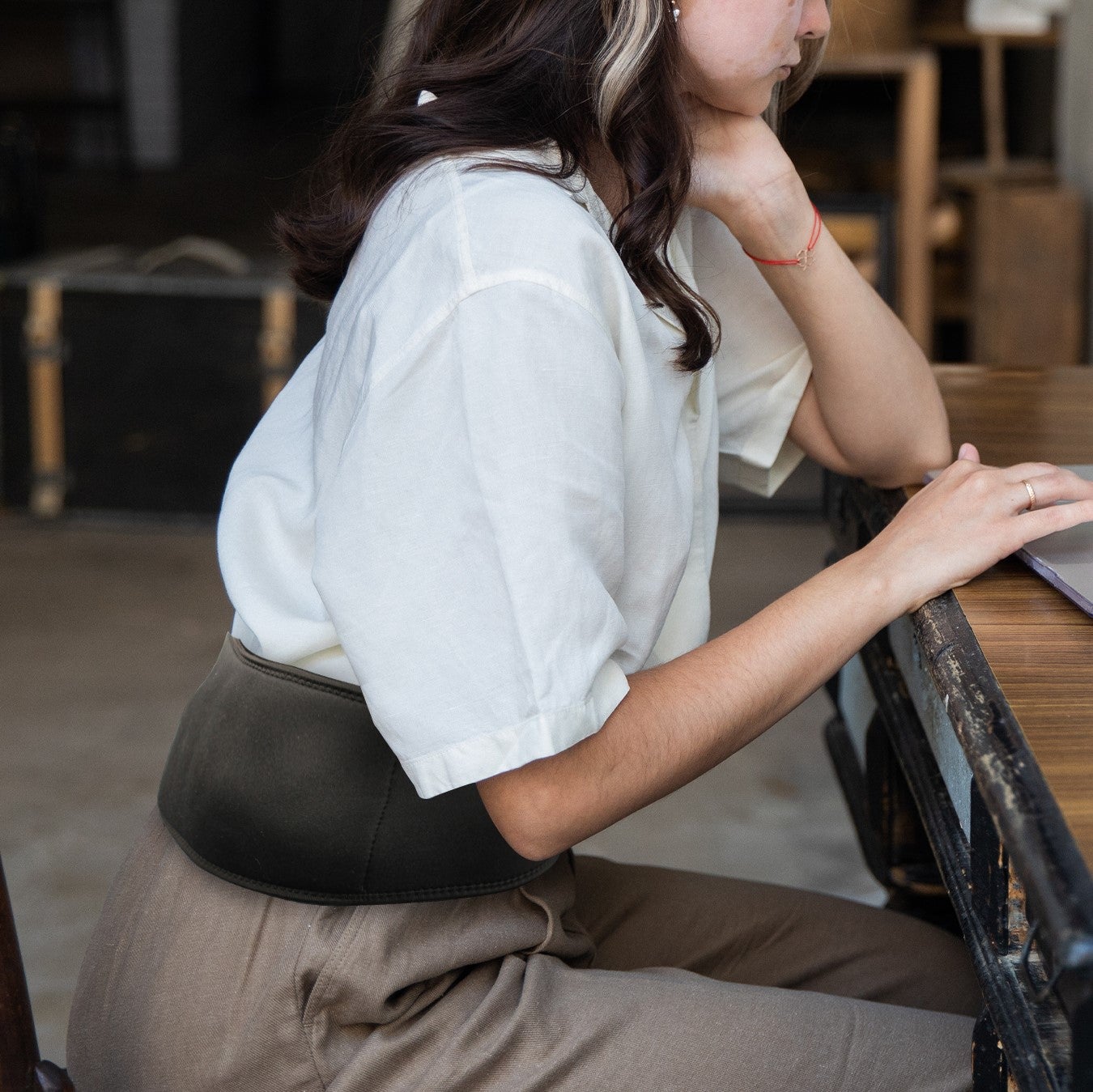 Cintura lombare magnetica FISHTEC - 8