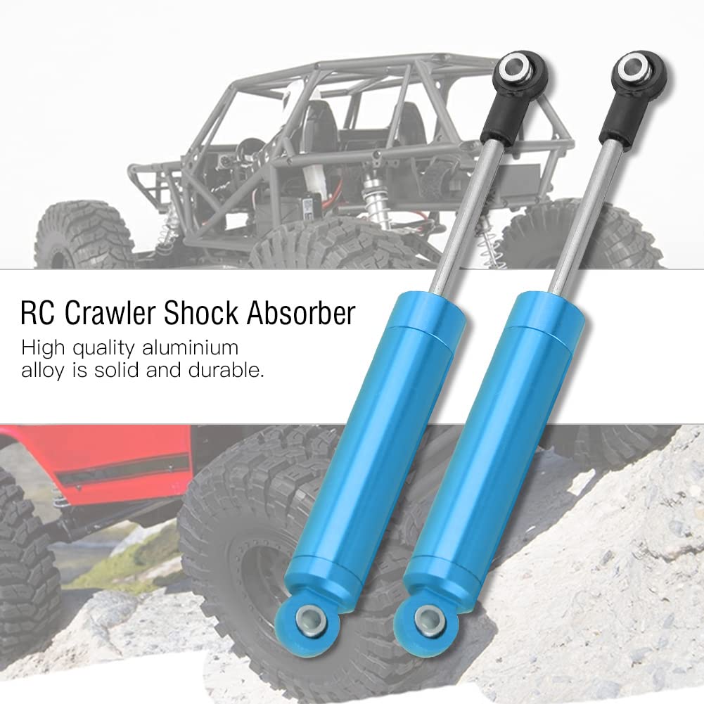 Ammortizzatore per auto RC, ammortizzatore in alluminio, assorbimento degli urti bilanciato per Axial Wraith AX90056 Crawler (AX31188B blu) - 5