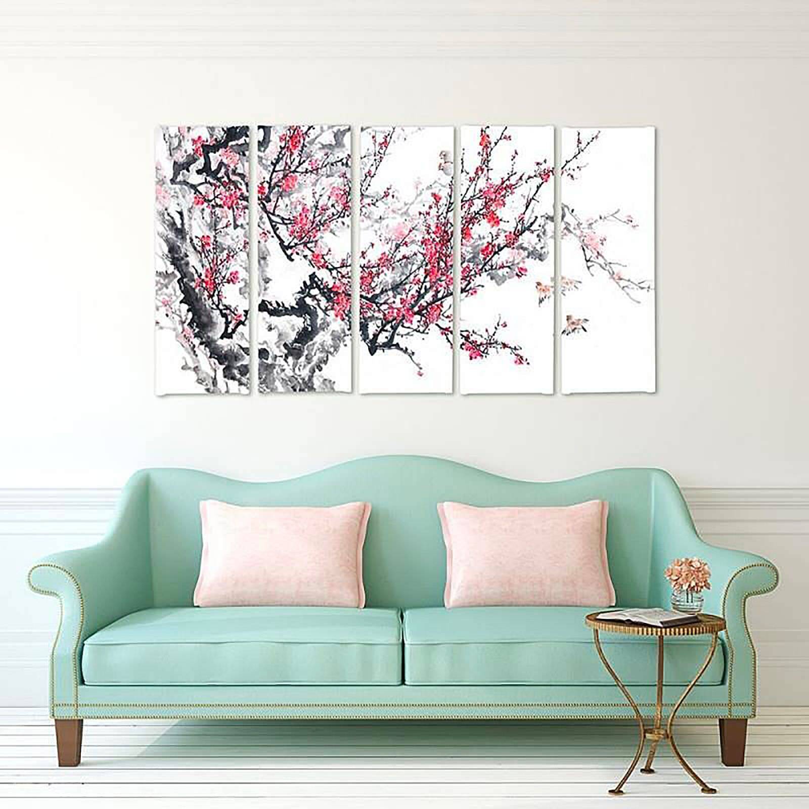 Tableau cerise japonaise - 250 x 120 cm - 4
