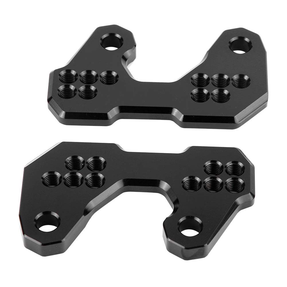 Paire Repose-Pieds Pliables Aluminium Pour Trottinette Électrique - Pédales Arrière Confort