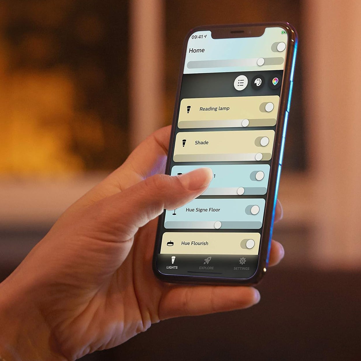 Philips Hue White Ambiance BEING Plafonnier 32W - Blanc, compatible Bluetooth (Télécommande incluse), Alexa, Google Assistant et Apple Homekit - 6