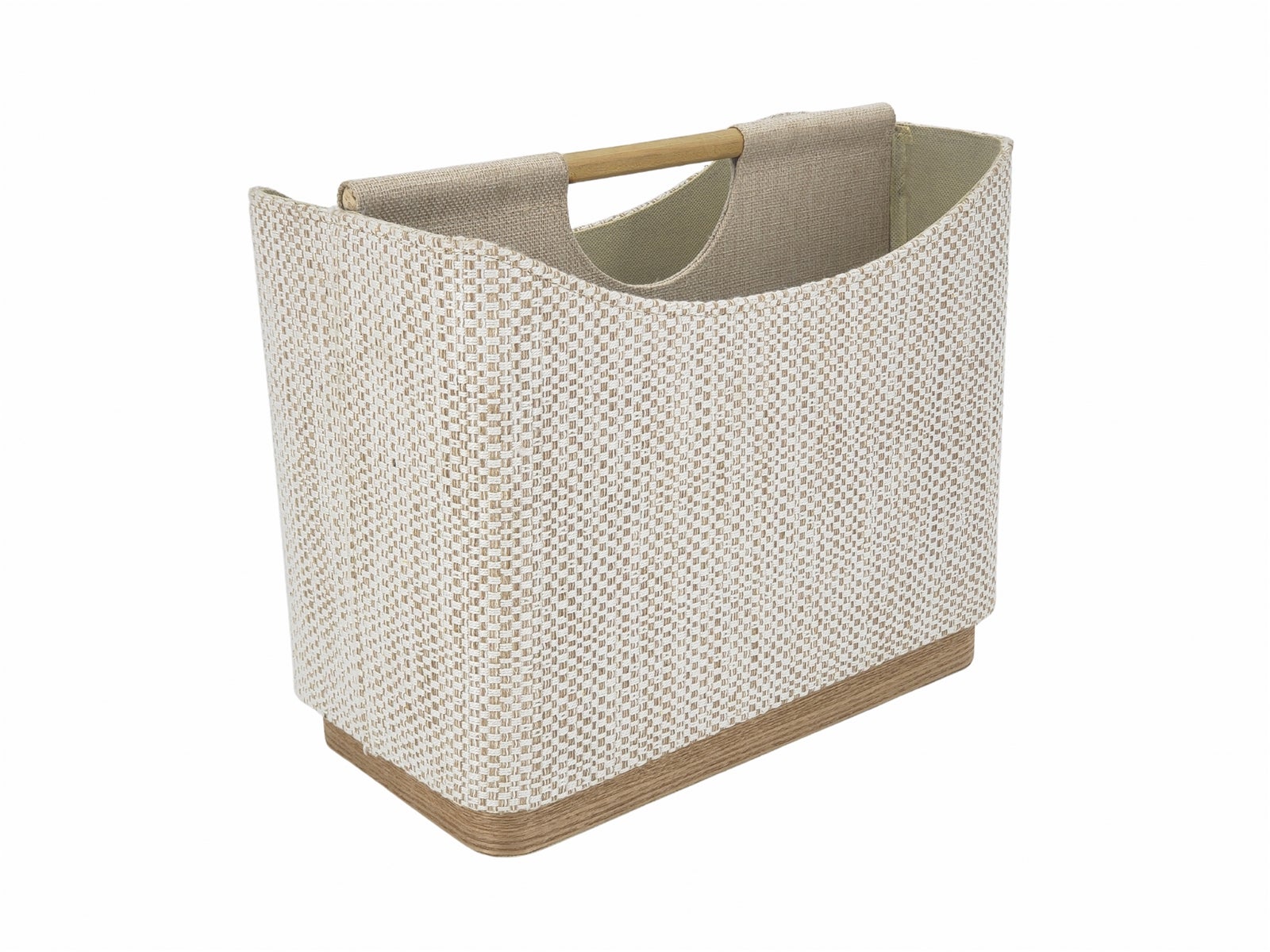 Porte-revues organisateur naturel 38x20x31cm - 2