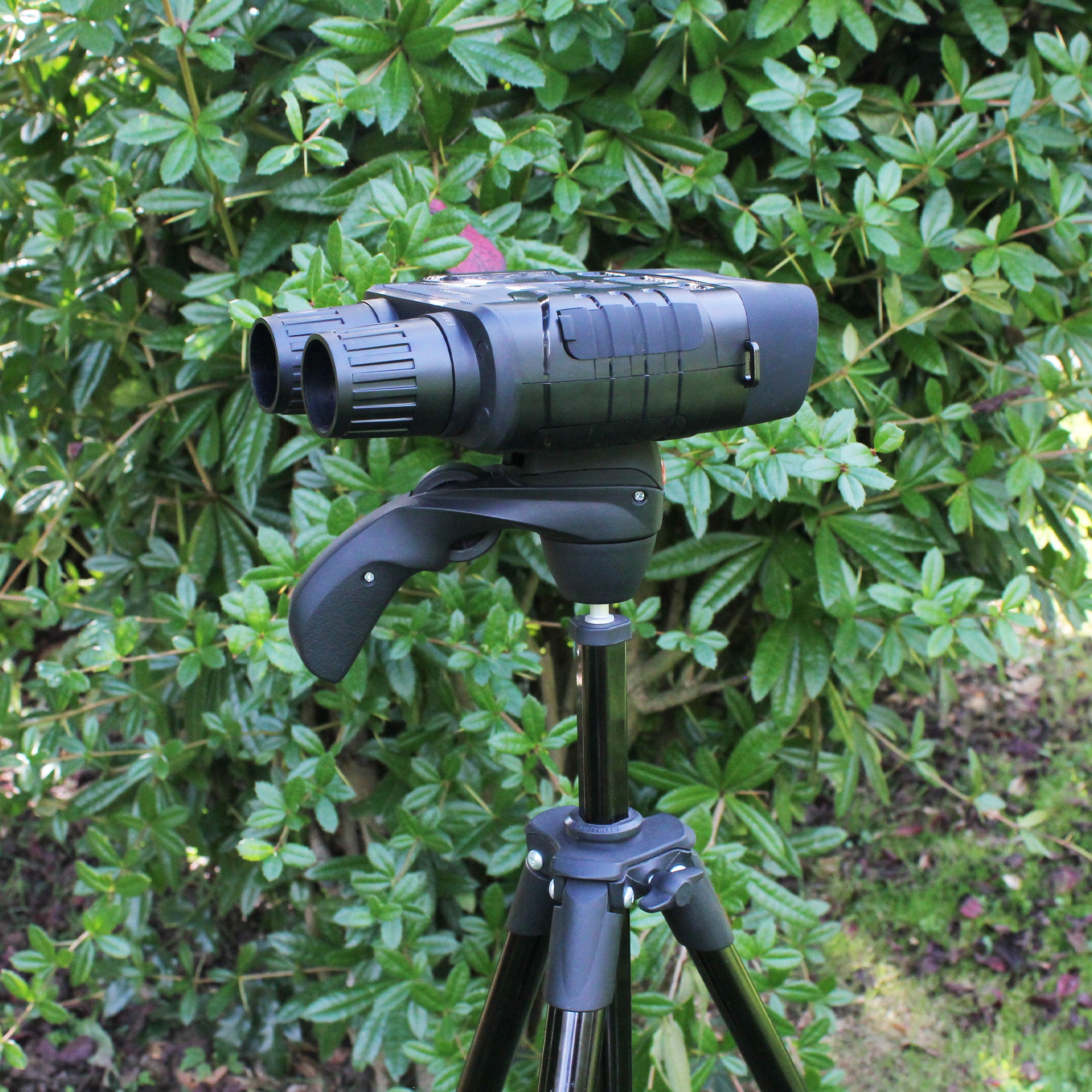 Jumelles de vision nocturne infrarouge FISHTEC, portée 300 m, photo et vidéo, zoom numérique 7X 4X IR, mallette de transport incluse - 2