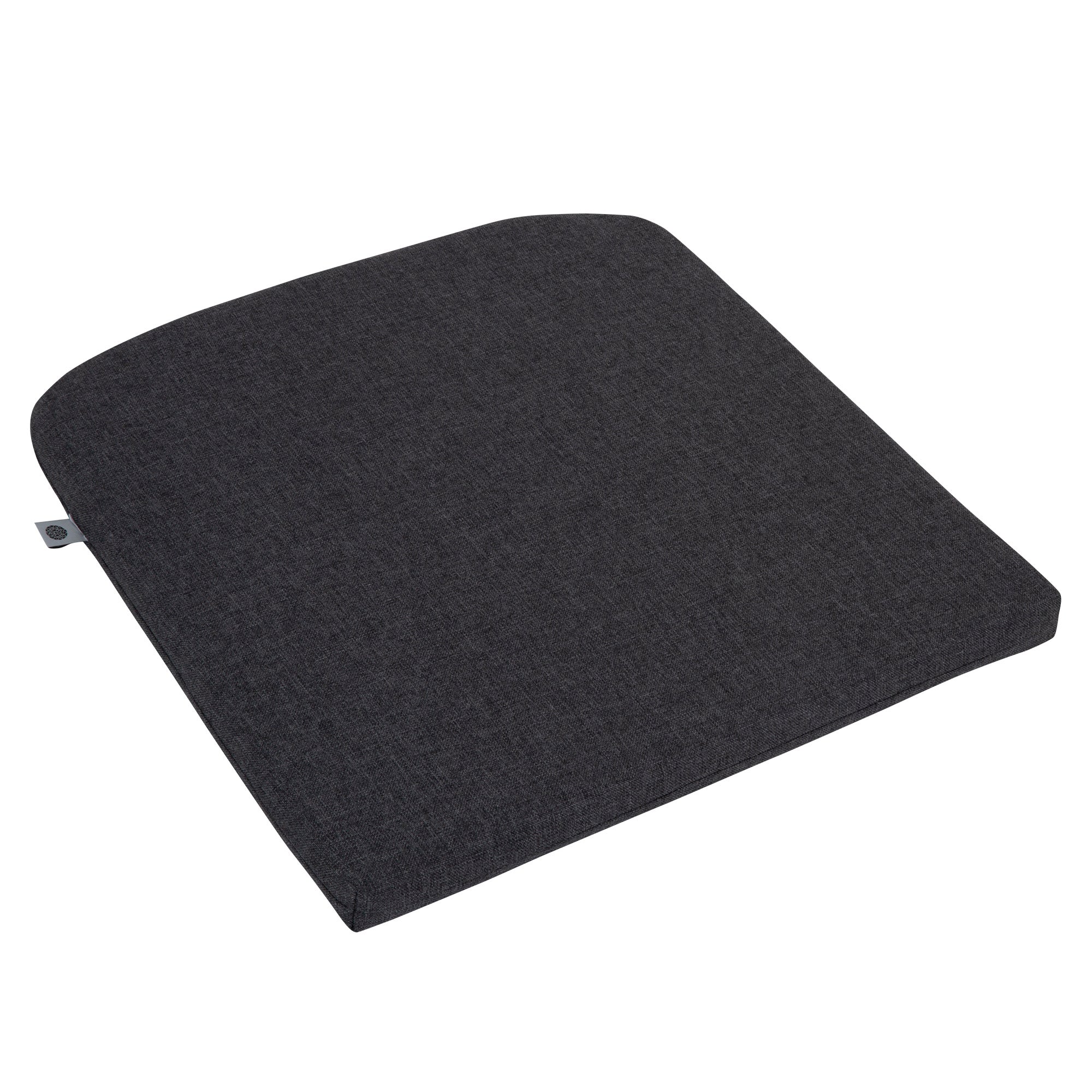 Poduszka na siedzisko 45 x 45,5 x 3,5 cm Net Sitz antracyt olefin PATIO - 2
