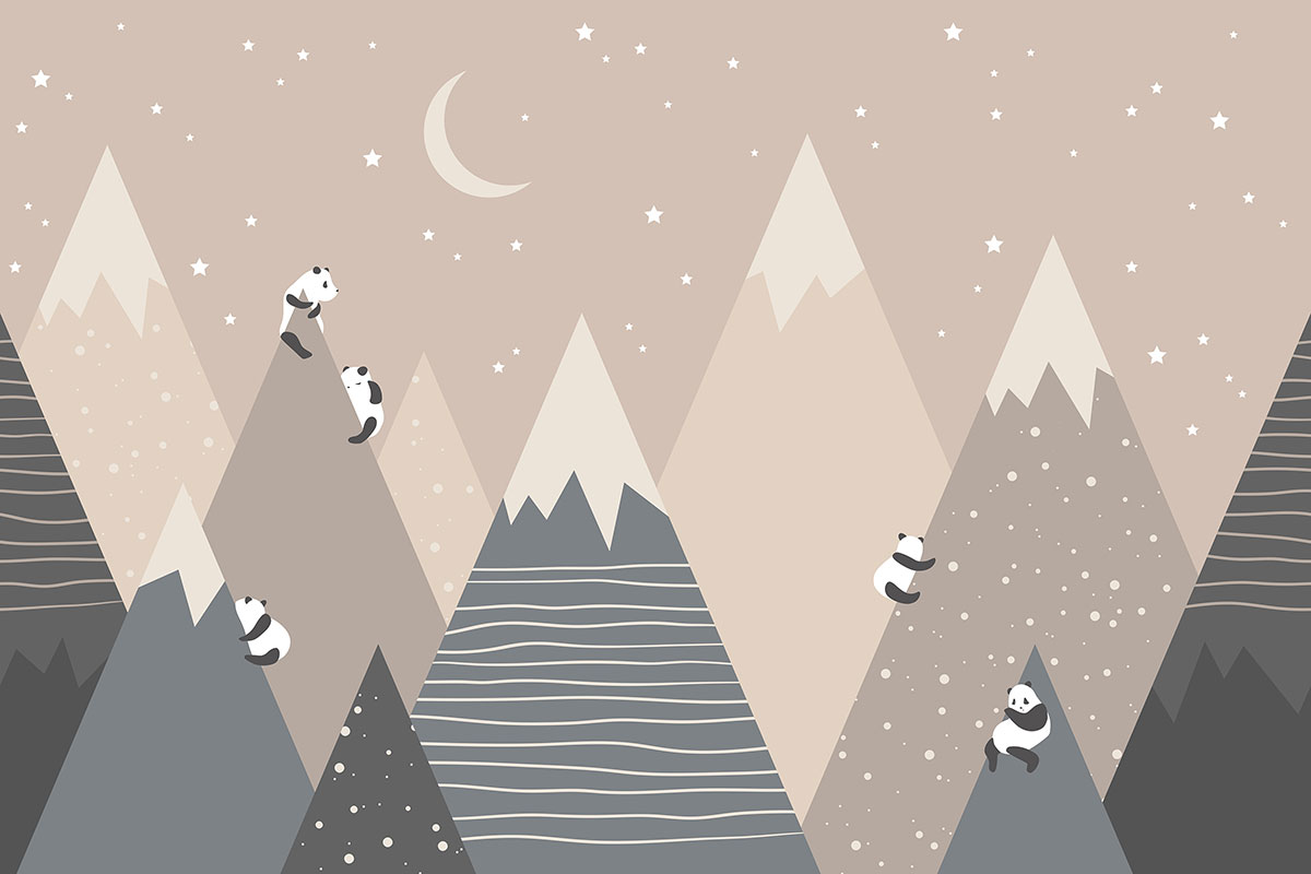 PAPIER PEINT 3D MONTAGNE REVETEMENT MURAL HAUTE QUALITE PLUSIEURS FINITIONS