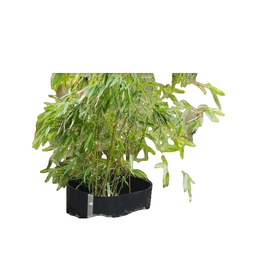 Bâche anti-racines 0,7x3 m PEHD Noir 6030226 Nature - 3