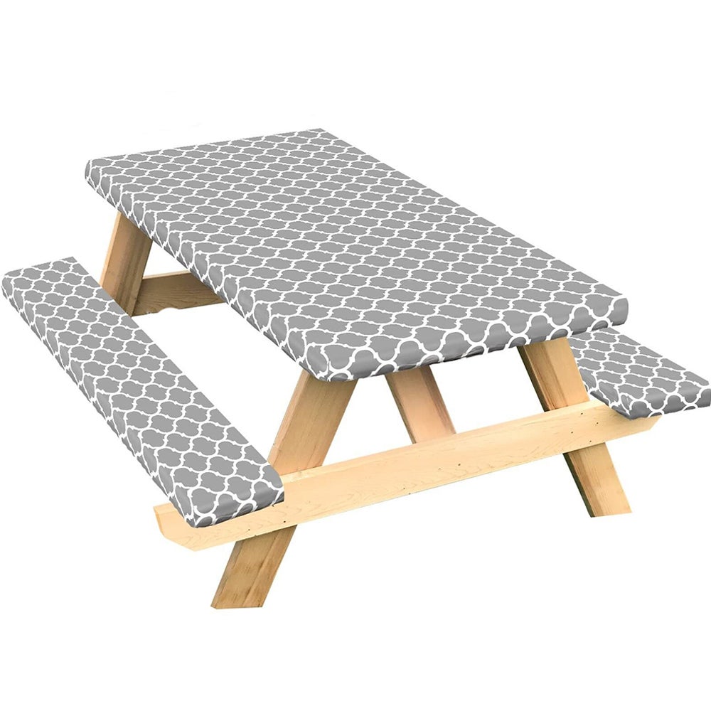 Aotiwe Tovaglia rosa per feste, picnic, per campeggio, plaid con nappa, tovaglia per esterni, tovaglia da picnic, tovaglia bohémien, in poliestere, 180 x 140 cm