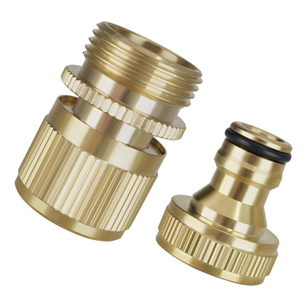 Adattatore per rubinetto da giardino Prese a 4 vie Collettore dell'acqua Connessioni per | Leroy Merlin