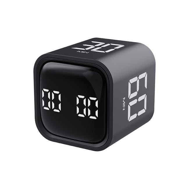 Timer visivo da 60 minuti, funzionamento silenzioso, conto alla Timer visivo da 60 minuti, funzionamento silenzioso, conto alla