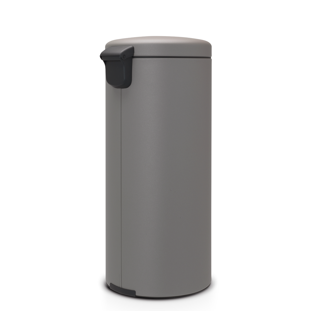 Brabantia NewIcon Balde de Pedal, 30 litros, Fecho Suave, Balde Interior Plástico - Mineral Concrete Grey - 5