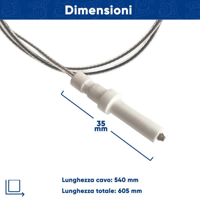 Kit 4 Candelette Accensione Elettronica Per Cucina Smeg - Foto 8