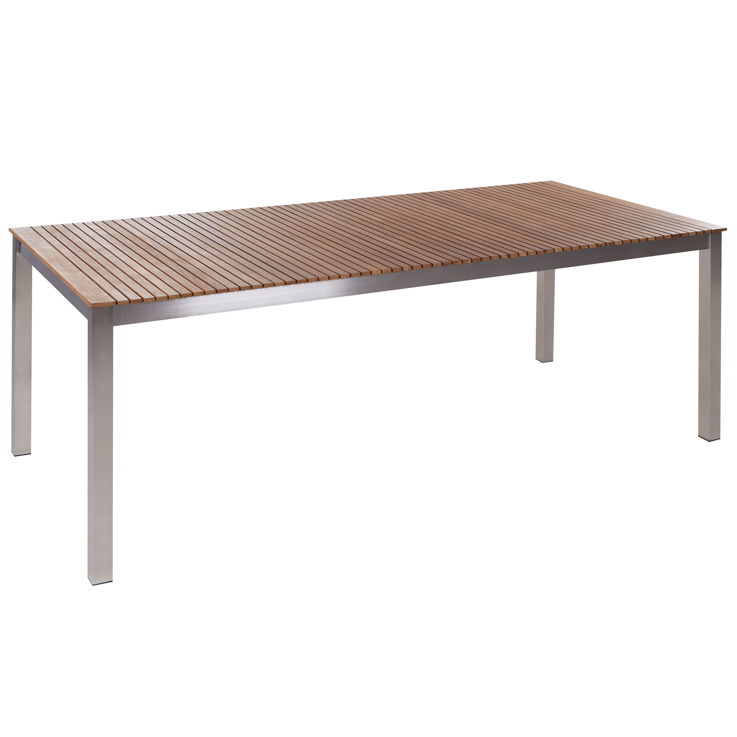 Masă dining de exterior VIAREGGIO 200 cm 90 cm Lemn de tec certificat Maro