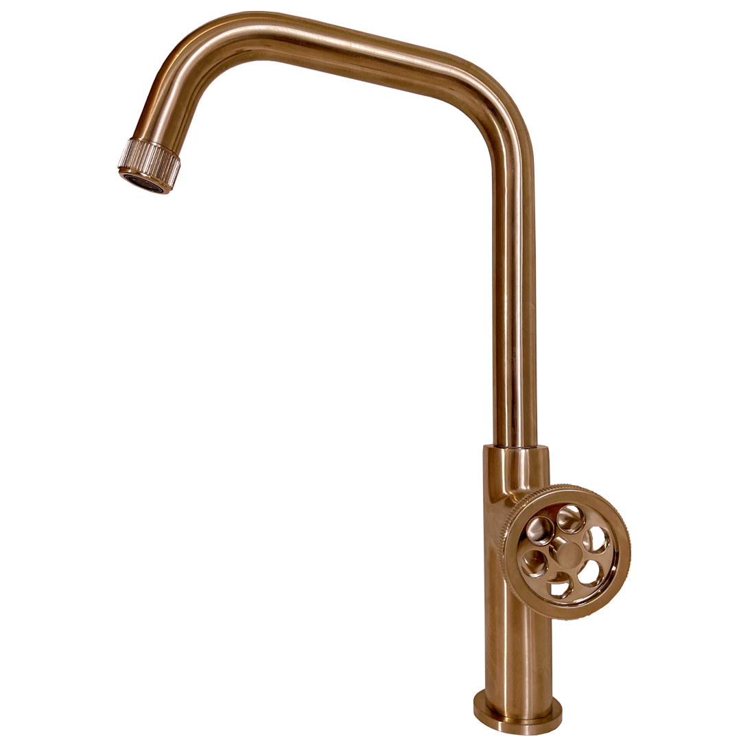 Indus bateria kuchenna szczotkowana miedź