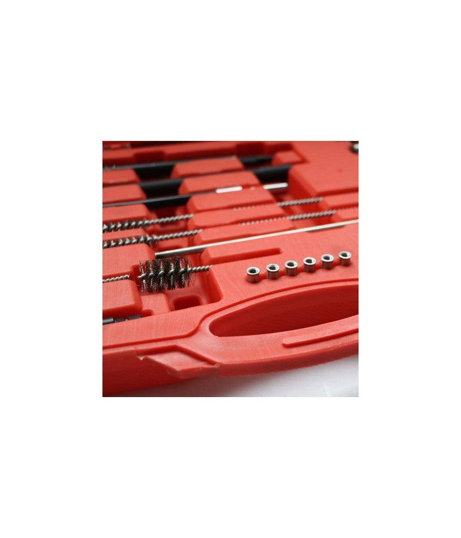 Trade Shop - Set Frese Pulizia Sede Iniettori E Sede Candelette Motori Auto 22 Pz Valigetta - - 8