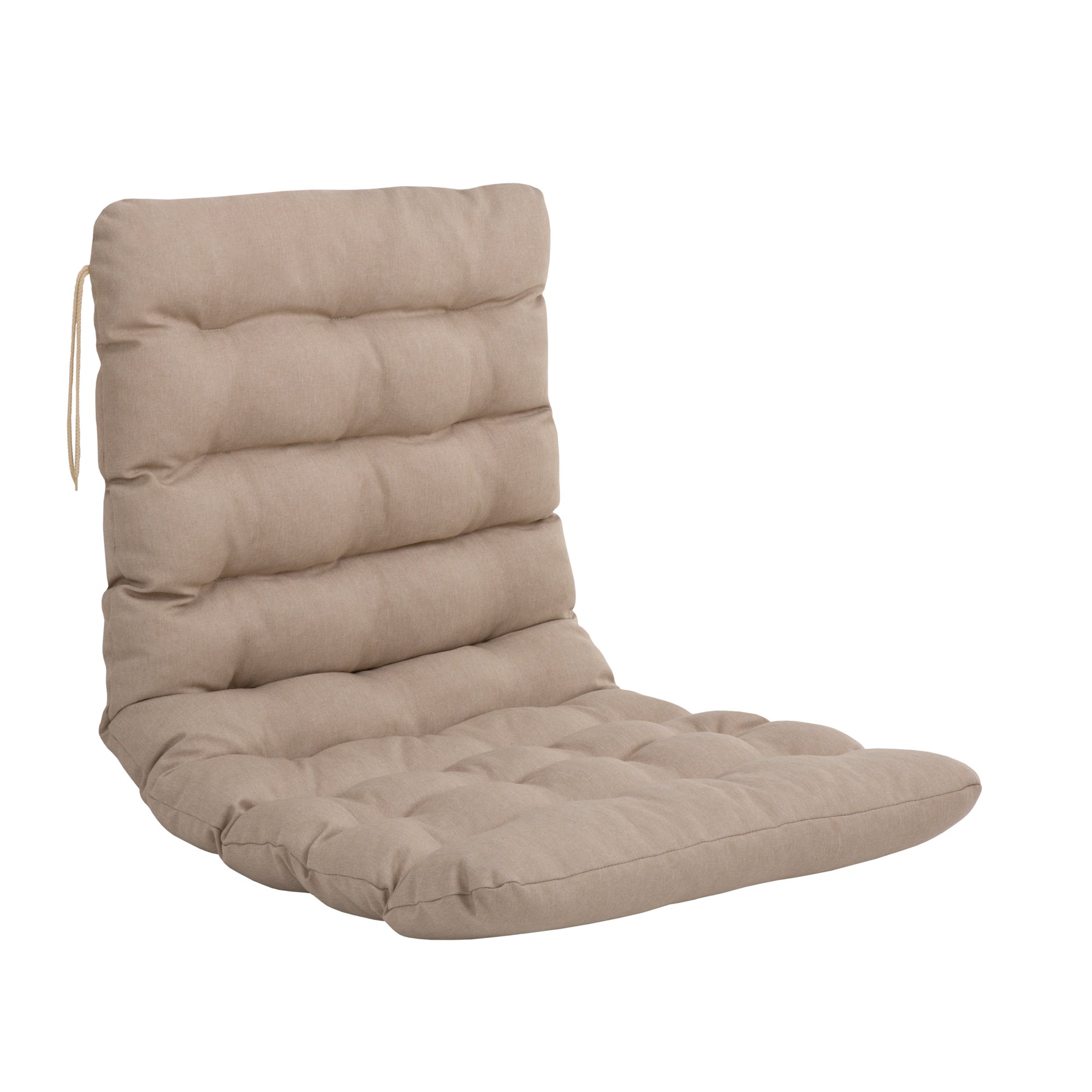 Poduszka na fotel ogrodowy 128 x 70 cm Topaz beżowy PATIO