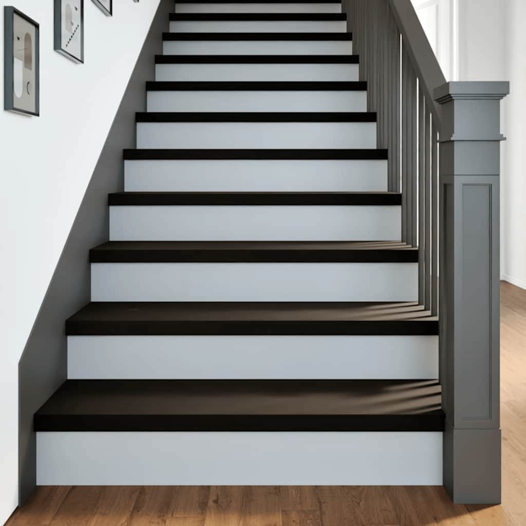 Stopnie schodowe 16 szt. brązowe 100x30x2 cm lite drewno dębowe vidaXL