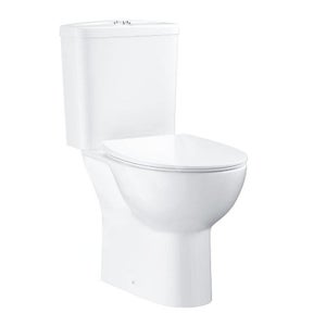Toilette en céramique écoulement d eau à l arrière blanc | Leroy Merlin